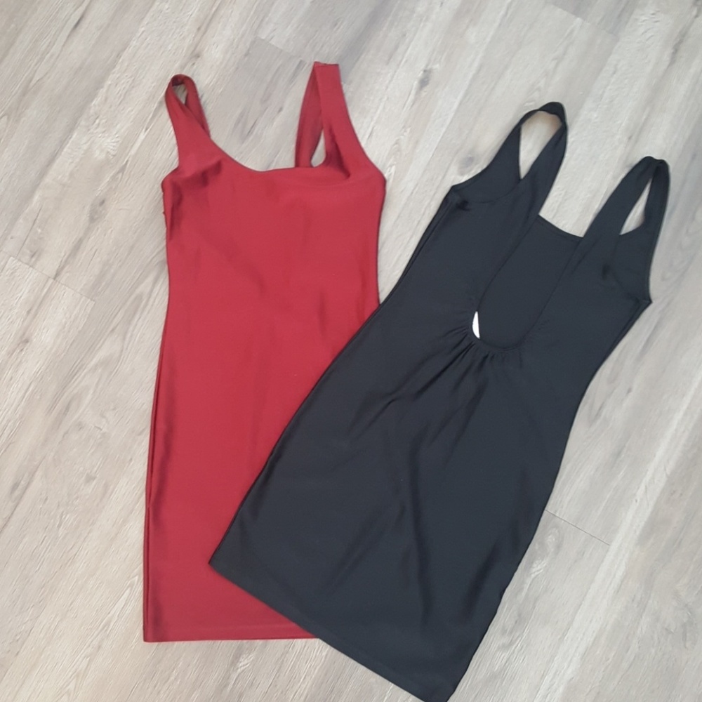 Two mini dresses